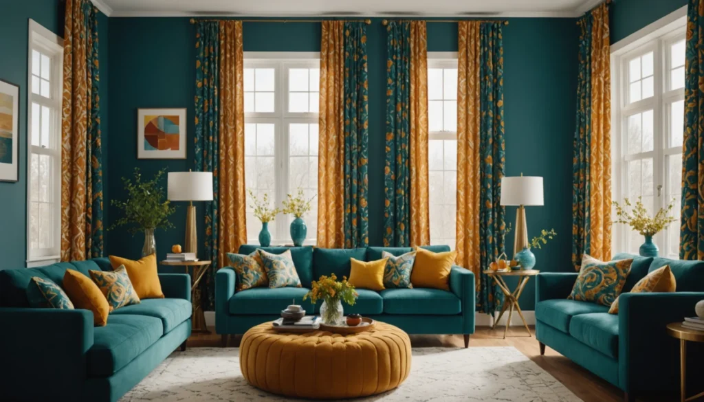 tendances rideaux 2023 pour le salon
