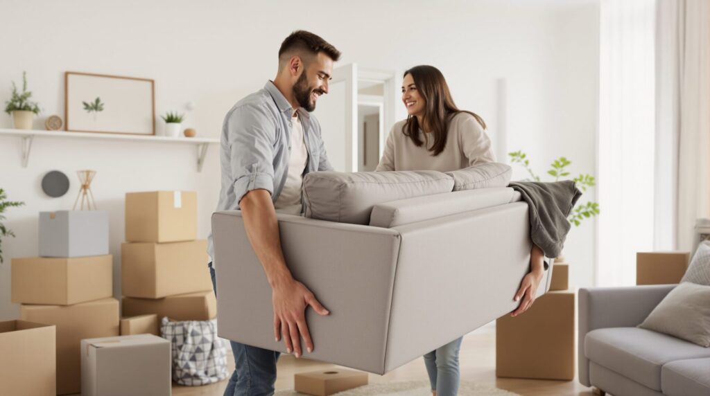 combien de temps pour déménager un appartement